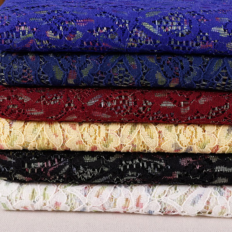 Lace Fabric Eyelash Cutwork for Women's Wear Wholesale Supplier 10